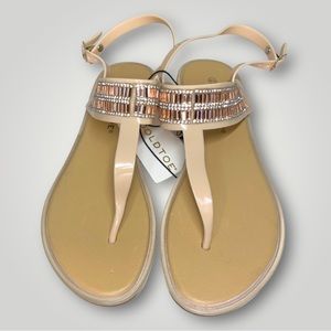 Nude sandals
